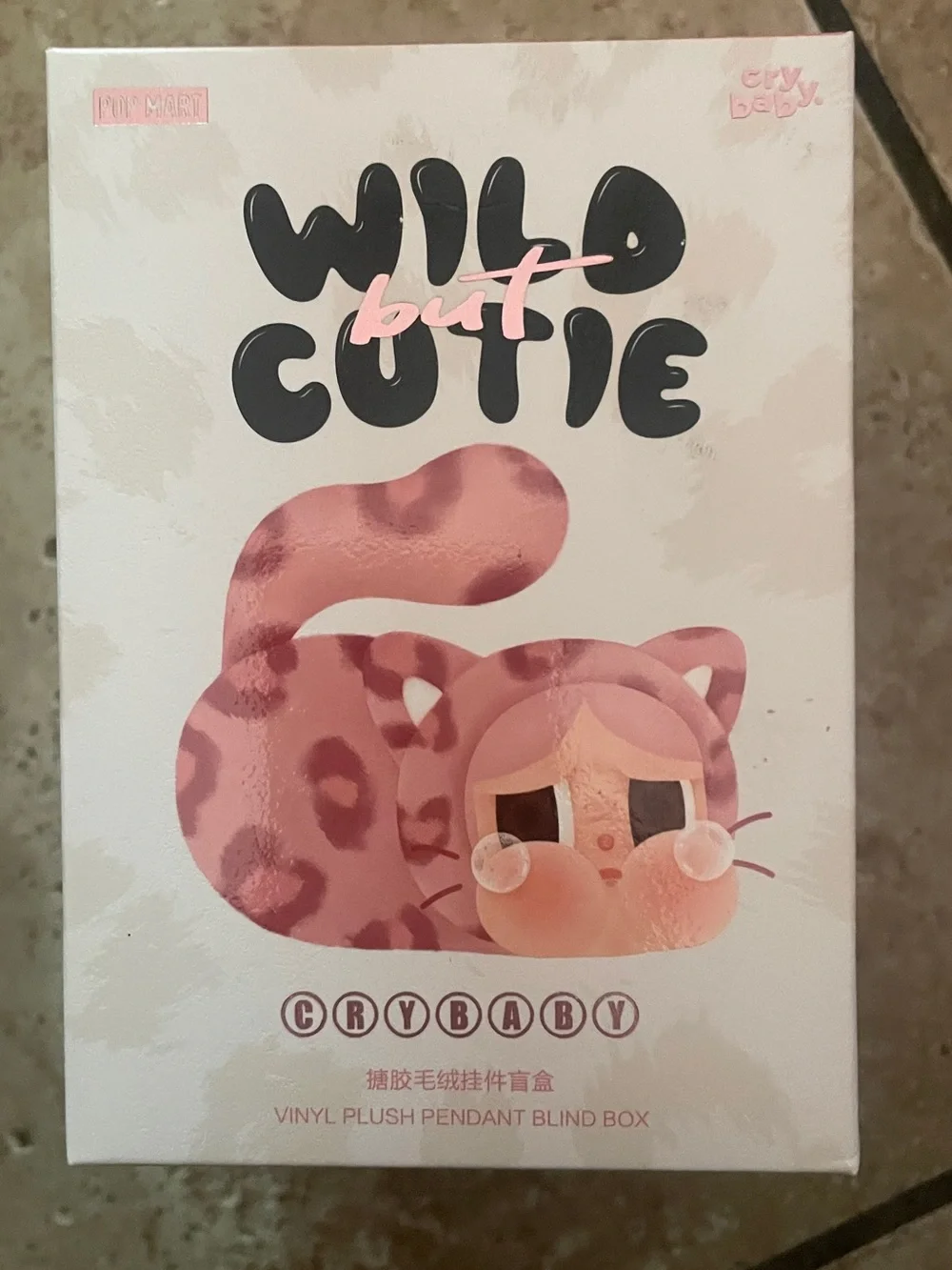 POPMART CRYBABY Wild but Cutie Camo Keychain Charm